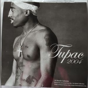 TUPAC 2004 (16 Month) Calendar 12"x  12".